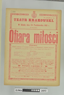 OFIARA MIŁOŚĆI (Musotte)