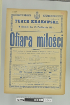 OFIARA MIŁOŚĆI (Musotte)