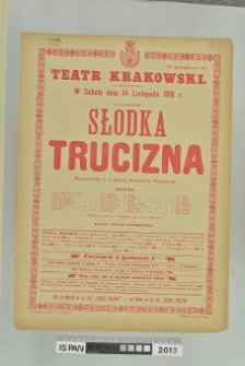 SŁODKA TRUCIZNA