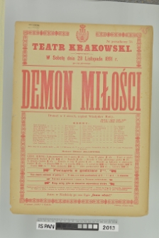 DEMON MIŁOŚCI