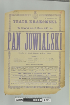 PAN JOWIALSKI