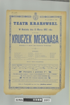 KRUCZEK MECENASA