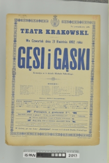 GĘSI I GĄSKI