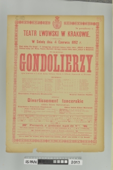 GONDOLIERZY