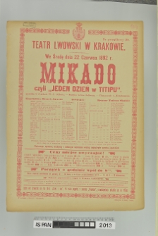 MIKADO CZYLI "JEDEN DZIEŃ W TITIPU"