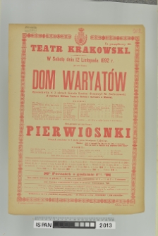 DOM WARYATÓW (Dom wariatów)