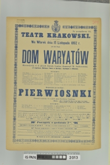 DOM WARYATÓW (Dom wariatów)