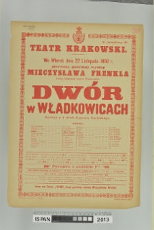 DWÓR W WŁADKOWICACH