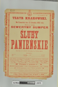 ŚLUBY PANIEŃSKIE