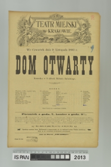 DOM OTWARTY