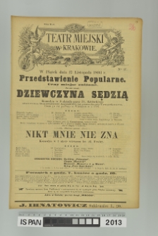 DZIEWCZYNA SĘDZIĄ