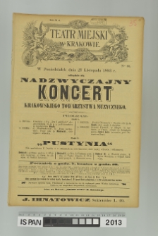 NADZWYCZAJNY KONCERT