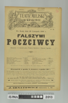FAŁSZYWI POCZCIWCY