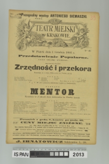 ZRZĘDNOŚĆ I PRZEKORA
