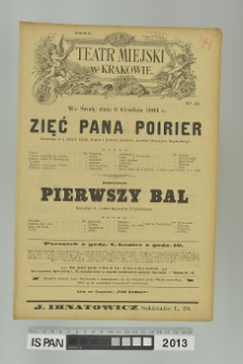 ZIĘĆ PANA POIRIER