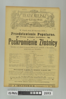 POSKROMIENIE ZŁOŚNICY