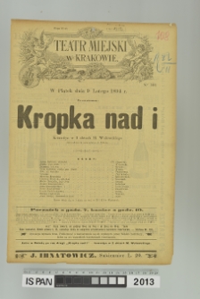 KROPKA NAD I