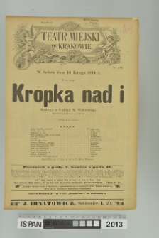 KROPKA NAD I
