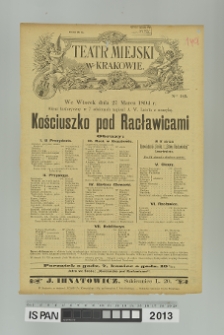 KOŚCIUSZKO POD RACŁAWICAMI