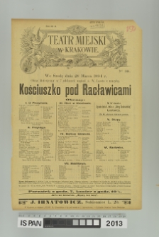 KOŚCIUSZKO POD RACŁAWICAMI