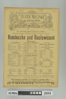KOŚCIUSZKO POD RACŁAWICAMI