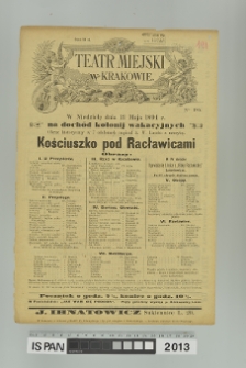 KOŚCIUSZKO POD RACŁAWICAMI