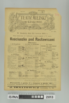 KOŚCIUSZKO POD RACŁAWICAMI