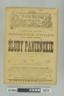 ŚLUBY PANIEŃSKIE