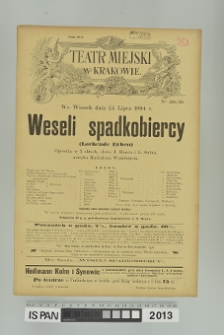 WESELI SPADKOBIERCY (Lachende Erben)