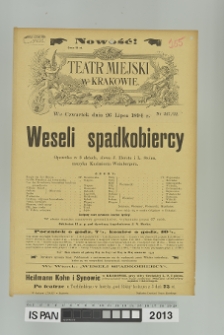 WESELI SPADKOBIERCY (Lachende Erben)