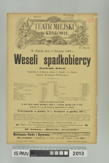 WESELI SPADKOBIERCY (Lachende Erben)