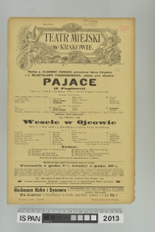 PAJACE (l'Pagliacci)