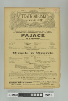 PAJACE (l'Pagliacci)