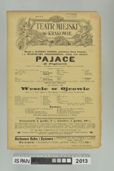 PAJACE (l'Pagliacci)