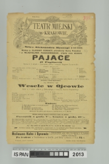 PAJACE (l'Pagliacci)