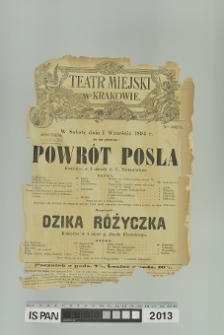 POWRÓT POSŁA