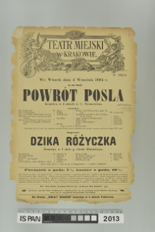 POWRÓT POSŁA