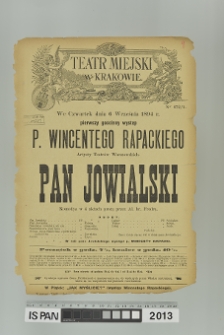 PAN JOWIALSKI