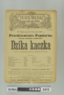 DZIKA KACZKA