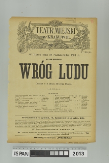 WRÓG LUDU