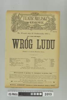 WRÓG LUDU