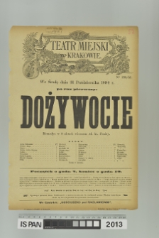 DOŻYWOCIE