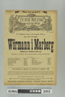 WÖRMANN I MARBERG (Mauerblümchen)
