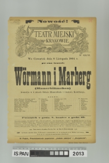 WÖRMANN I MARBERG (Mauerblümchen)