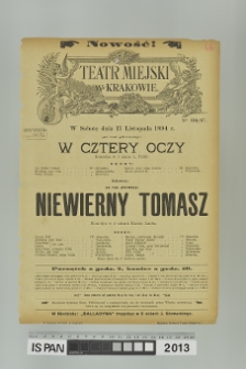 W CZTERY OCZY