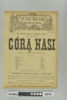 GÓRĄ NASI