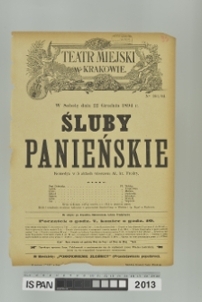 ŚLUBY PANIEŃSKIE