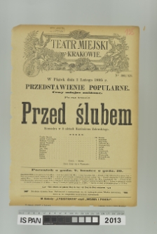 PRZED ŚLUBEM