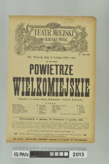 POWIETRZE WIELKOMIEJSKIE