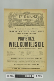 POWIETRZE WIELKOMIEJSKIE